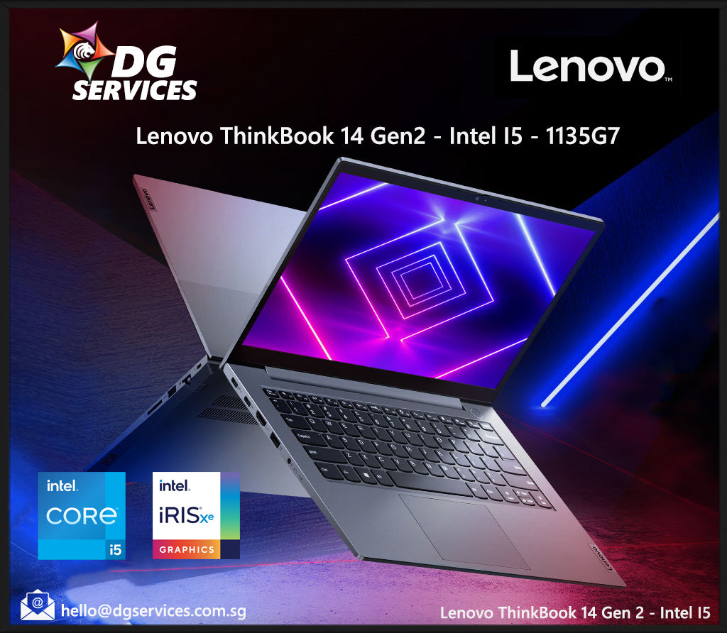 LENOVO ThinkBook 14 Gen2 (Intel i5-1135G7/8GB/512GB SSD/14" FHD IPS AntiGlare/Intel Wi-Fi 6/Bluetooth 5.1/W10 Pro/3 Years OnSite/1.4kg)