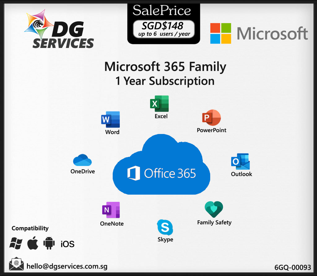 Microsoft 365 Family (6GQ-00093)