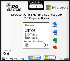 Microsoft Office Home Business 2019 ESD