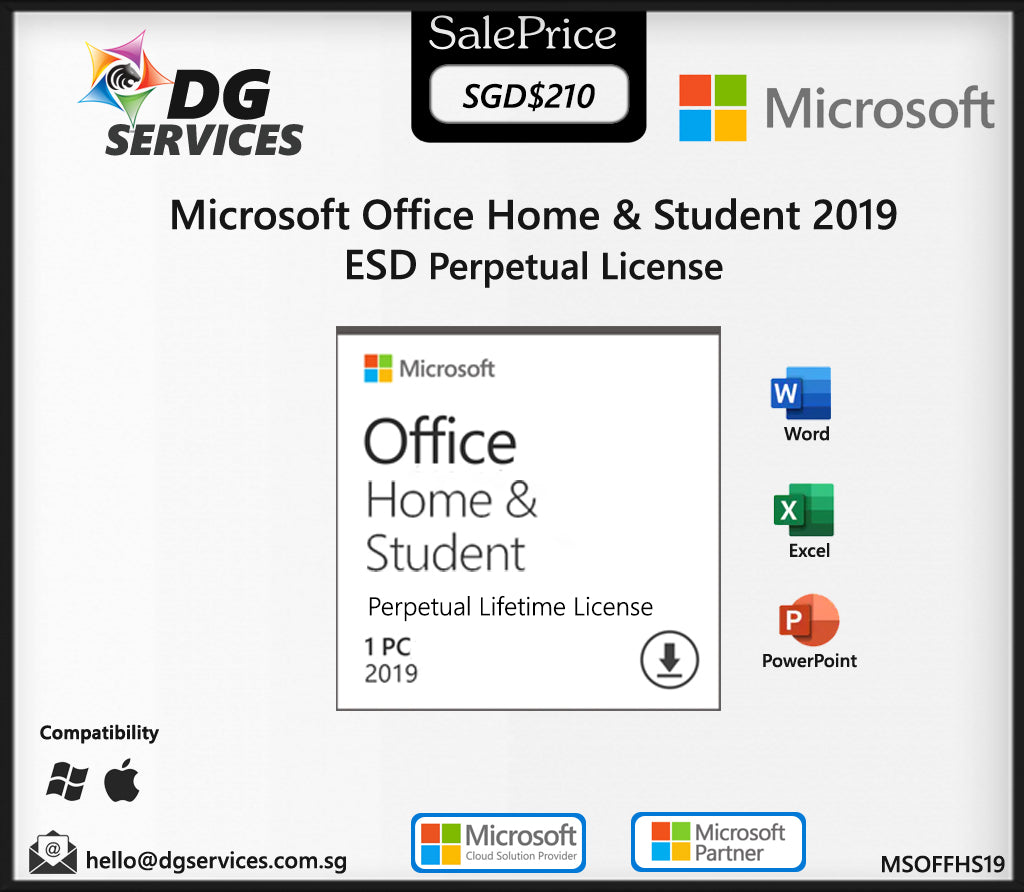 Microsoft Office Home Student 2019 ESD