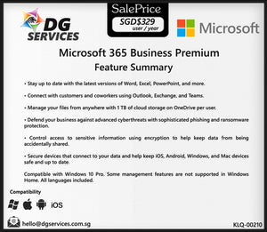 Microsoft 365 Business Premium (KLQ-00210)