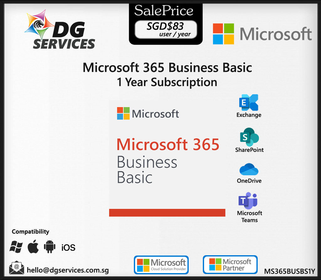 Microsoft 365 Business Basic (Annual)