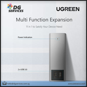 Ugreen 11 in 1 Multi-Functional Tower Docking Station