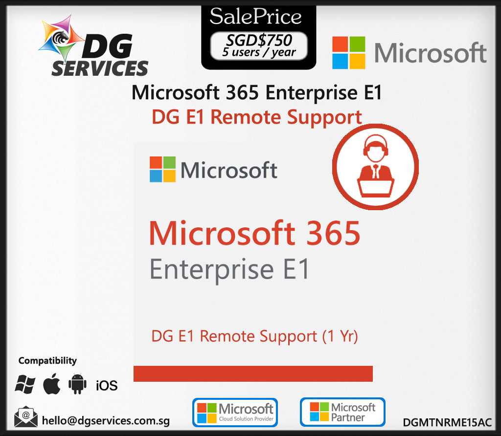 Microsoft 365 Enterprise E1 (Annual)