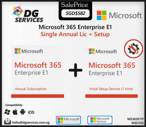 Microsoft 365 Enterprise E1 (Annual)