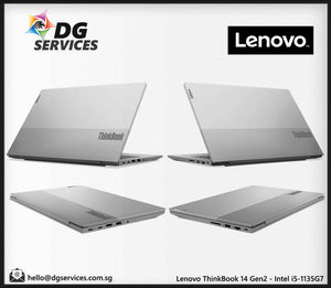 LENOVO ThinkBook 14 Gen2 (Intel i7-1165G7/8GB/512GB SSD/14" FHD IPS AntiGlare/Intel Wi-Fi 6/Bluetooth 5.1/W10 Pro/3 Years OnSite/1.4kg)