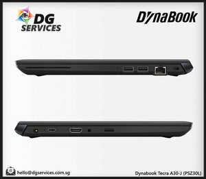 Dynabook Tecra A30-J ( Intel i7-1165G7/8GB/512GB SSD/13" Full HD Anti-Glare/W10 Pro/3 Years International Carry In)