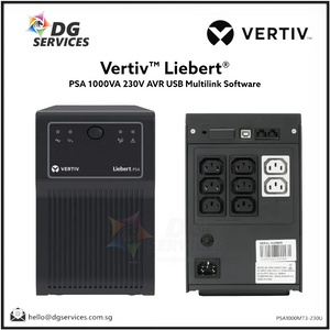 Vertiv Liebert PSA 650/1000VA 230V AVR USB Multilink Software - 2 Years Warranty