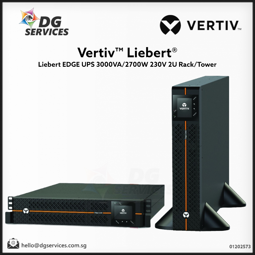 Vertiv Liebert EDGE UPS - 230V 2U Rack/Tower Series (1500VA-3000VA)