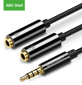 Ugreen Jack 3.5mm Mic + Headphone Splitter Audio Cable 22cm - DG Services