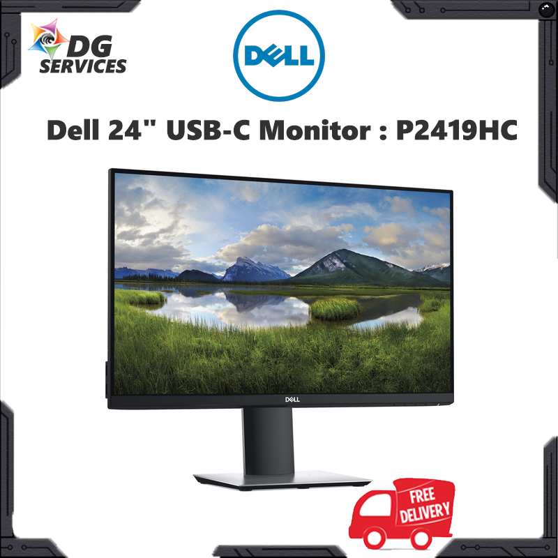 Dell 24 Inch USB-C Monitor: P2419HC | DG Services Dell 24 Inch USB-C Monitor: P2419HC | DG Services