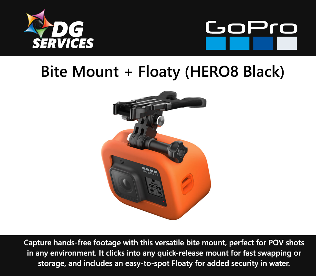 GoPro Bite Mount + Floaty (HERO8 Black)