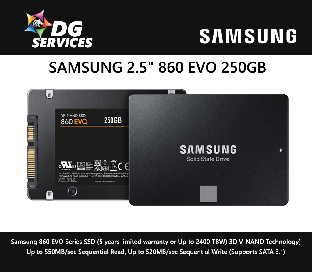 Samsung ssd 860 evo 2025 1tb 2.5