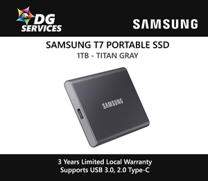 SAMSUNG T7 Portable SSD ( 500GB / 1TB /2TB )