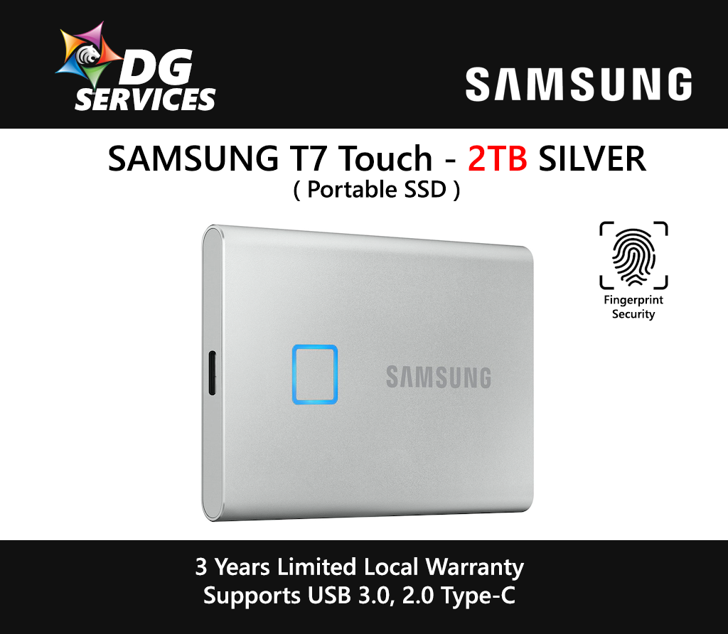 Samsung Samsung Portable SSD T7 Touch (MU-PC2T0S…
