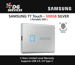 SAMSUNG T7 TOUCH Portable SSD ( 500GB / 1TB /2TB )