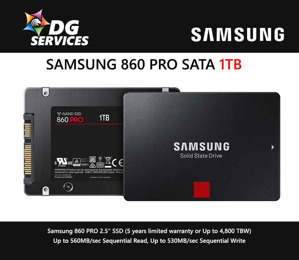 Samsung ssd 860 pro 2025 1tb