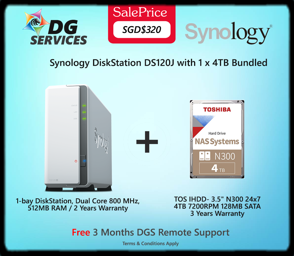 DiskStation DS120j