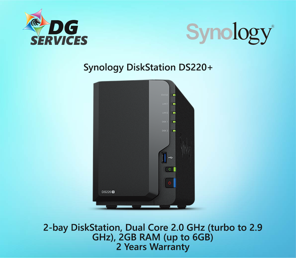 Ds220 Synology DiskStation DS220+ | DG Services