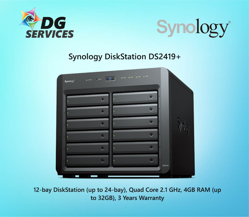 Ds2419 Synology DiskStation DS2419+ | DG Services