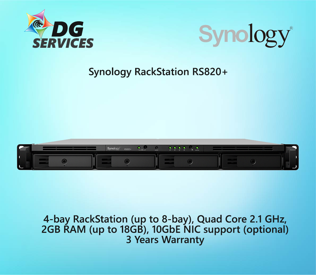 Synology RackStation RS820+