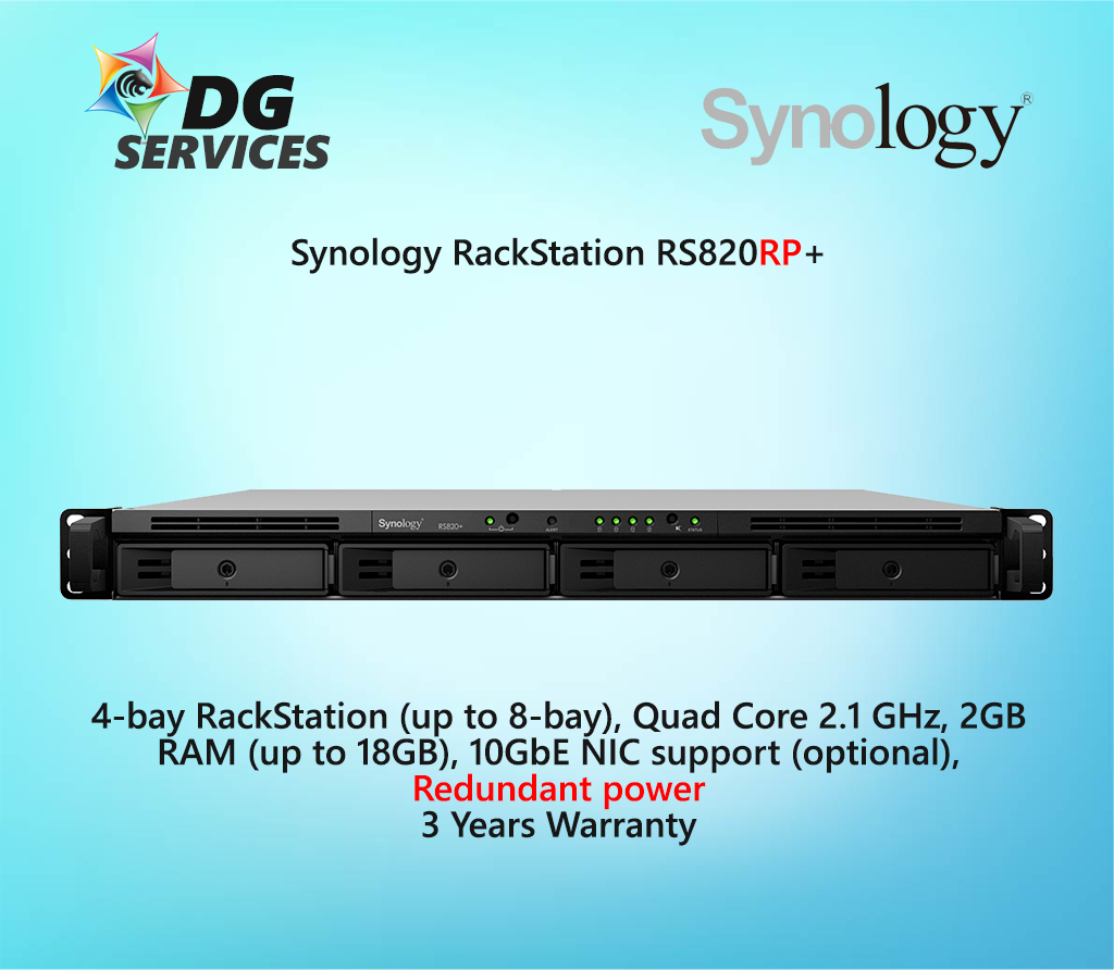 Synology RackStation RS820RP+