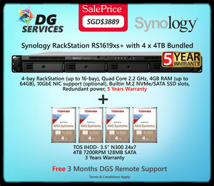 Synology RackStation RS1619xs+