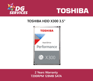 TOSHIBA HDD X300 3.5" ( 4TB )