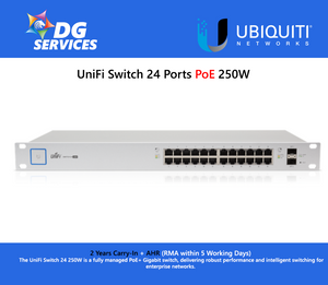 UniFi Switch 24 Ports PoE 250W