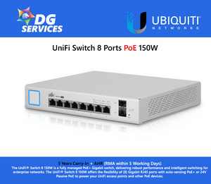 UniFi Switch 8 Ports PoE 150W