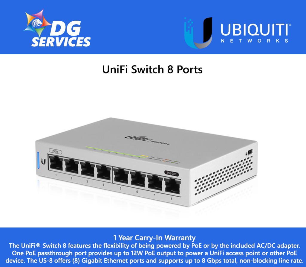 UniFi Switch 8 Ports