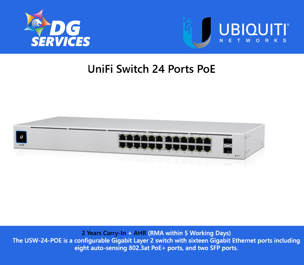 UniFi Switch 24 Ports PoE