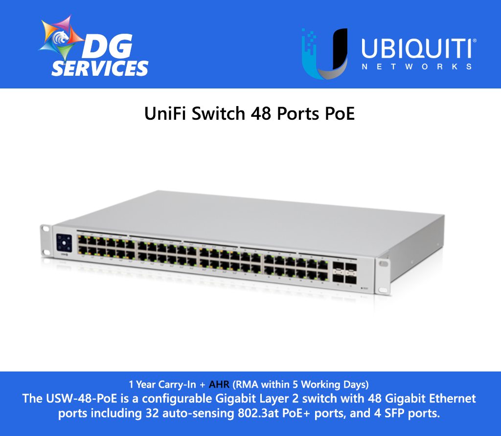 UniFi Switch 48 Ports PoE