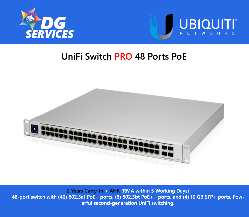 UniFi Switch PRO 48 Ports PoE