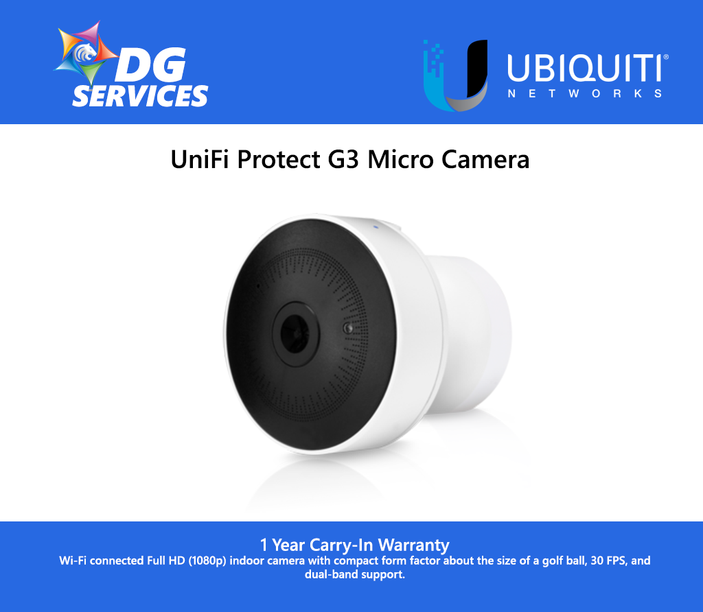 UniFi Protect G3 Micro Camera