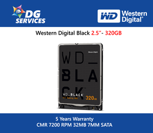 WESTERN DIGITAL BLACK 2.5"/ 3.5" HDD  ( Up to 6TB )
