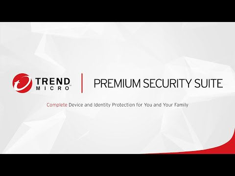 Trend Micro Premium Security Suite - Up to 5 Devices, 2 Years