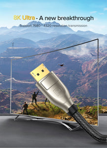 Ugreen DisplayPort 1.4 Cable 8K 4K HDR 165Hz 60Hz Display Port Adapter - DG Services
