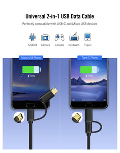 Ugreen USB Type C Micro USB Fast Charging data Cable - DG Services
