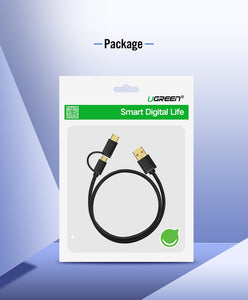 Ugreen USB Type C Micro USB Fast Charging data Cable - DG Services