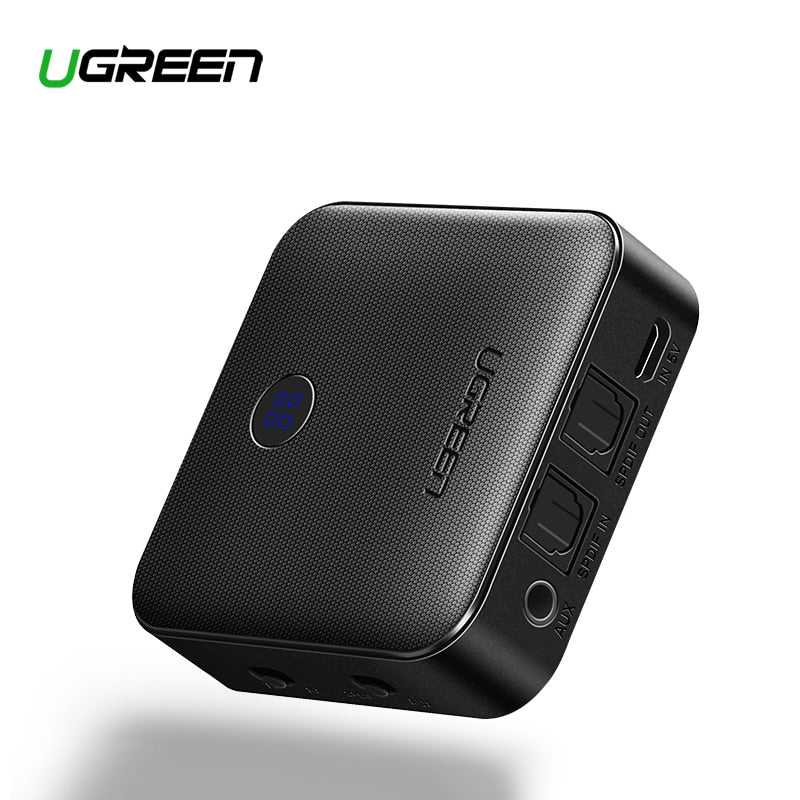 Ugreen Bluetooth Receiver 4.2 aptX Transmitter for Headphone Optical 3.5mm SPDIF - DG Services