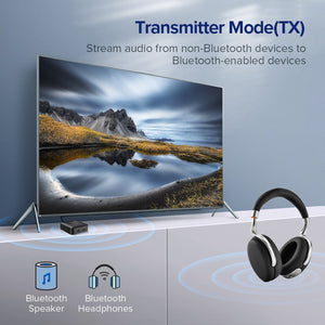 Ugreen Bluetooth Receiver 4.2 aptX Transmitter for Headphone Optical 3.5mm SPDIF - DG Services