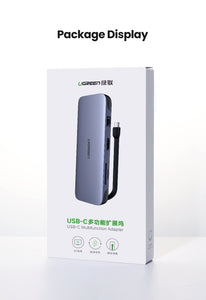 Ugreen Travel Multi function Portable USB C 3.0  HUB  Adapter Dock - DG Services
