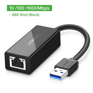 Ugreen USB Ethernet Adapter USB 3.0 / 2.0 Network Card to RJ45 Lan - DG Services