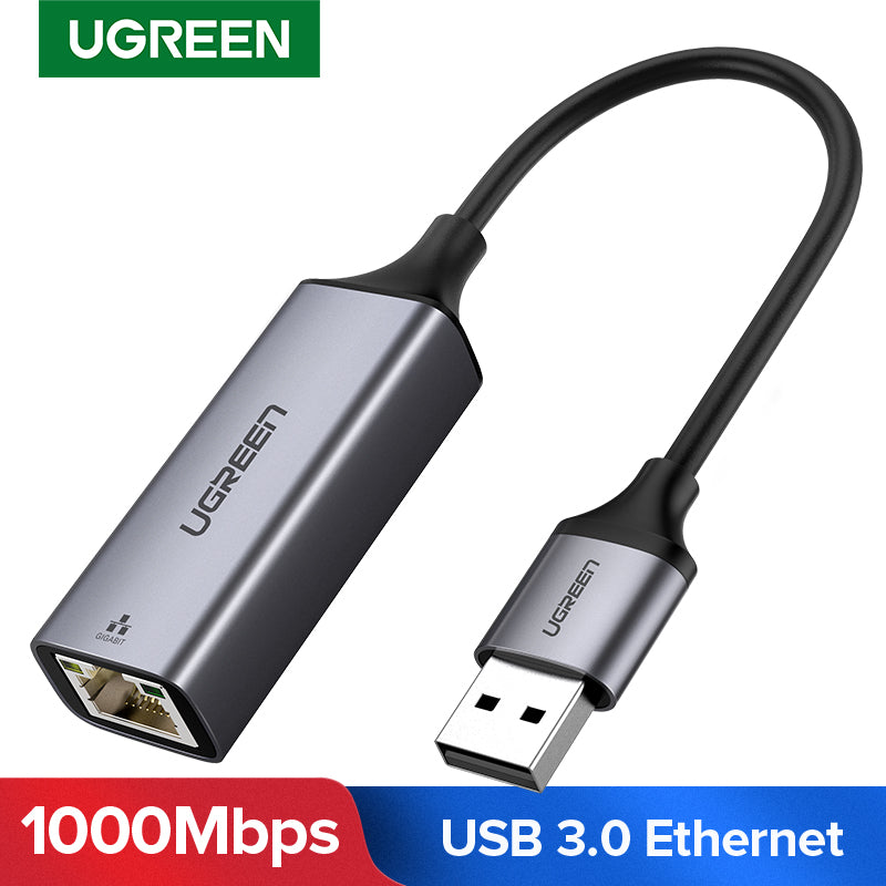 Ugreen USB Ethernet Adapter USB 3.0 / 2.0 Network Card to RJ45 Lan - DG Services