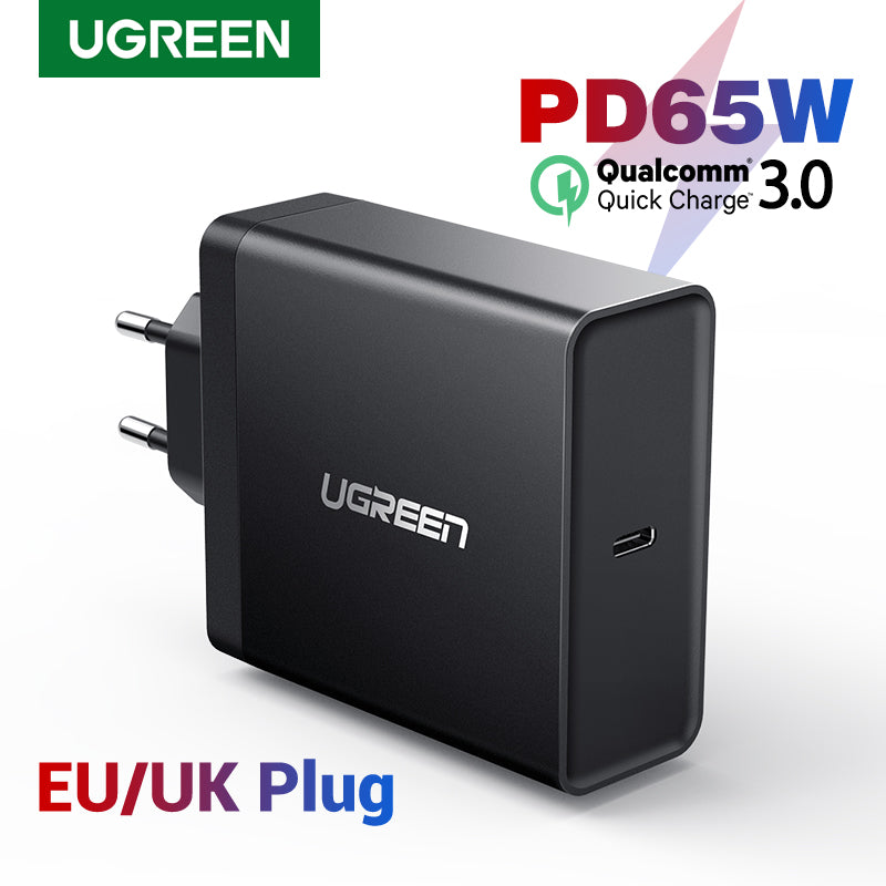 Ugreen PD 65W Charger USB type C Charger ( Macbook Supported ) - DG Services