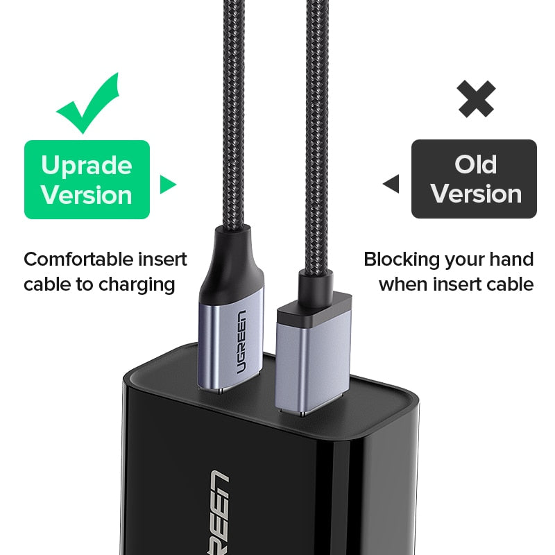 Ugreen Micro USB Cable 3A Nylon Fast Charge Data Cable - DG Services