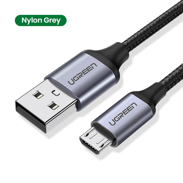 Ugreen Micro USB Cable 3A Nylon Fast Charge Data Cable - DG Services