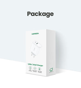 Ugreen 36W Fast USB Charger Quick Charge  PD + USB 3.0 - DG Services