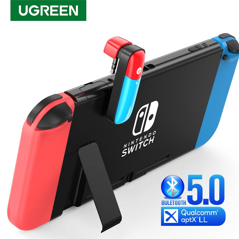 UGREEN Switch Bluetooth 5.0 3.5mm Transmitter Adapter for Nintendo Switch - DG Services